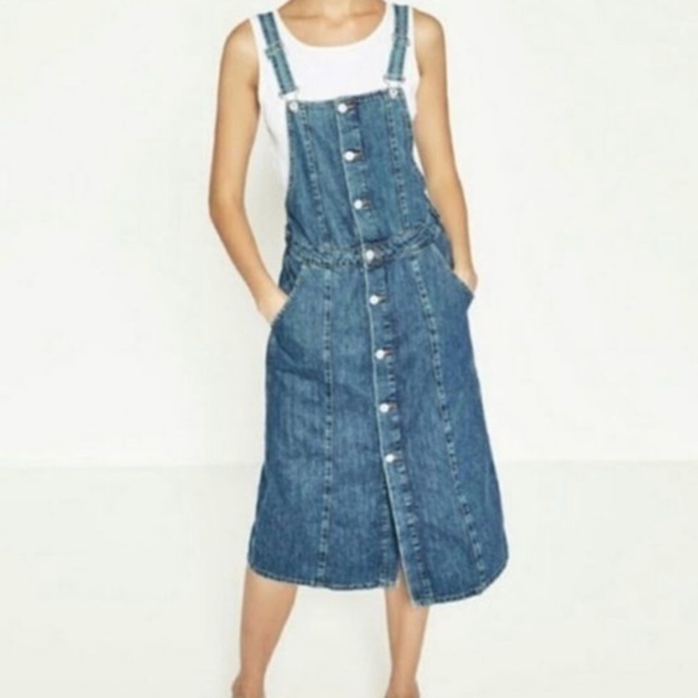 Zara denim dress size XS - Picture 1 of 12